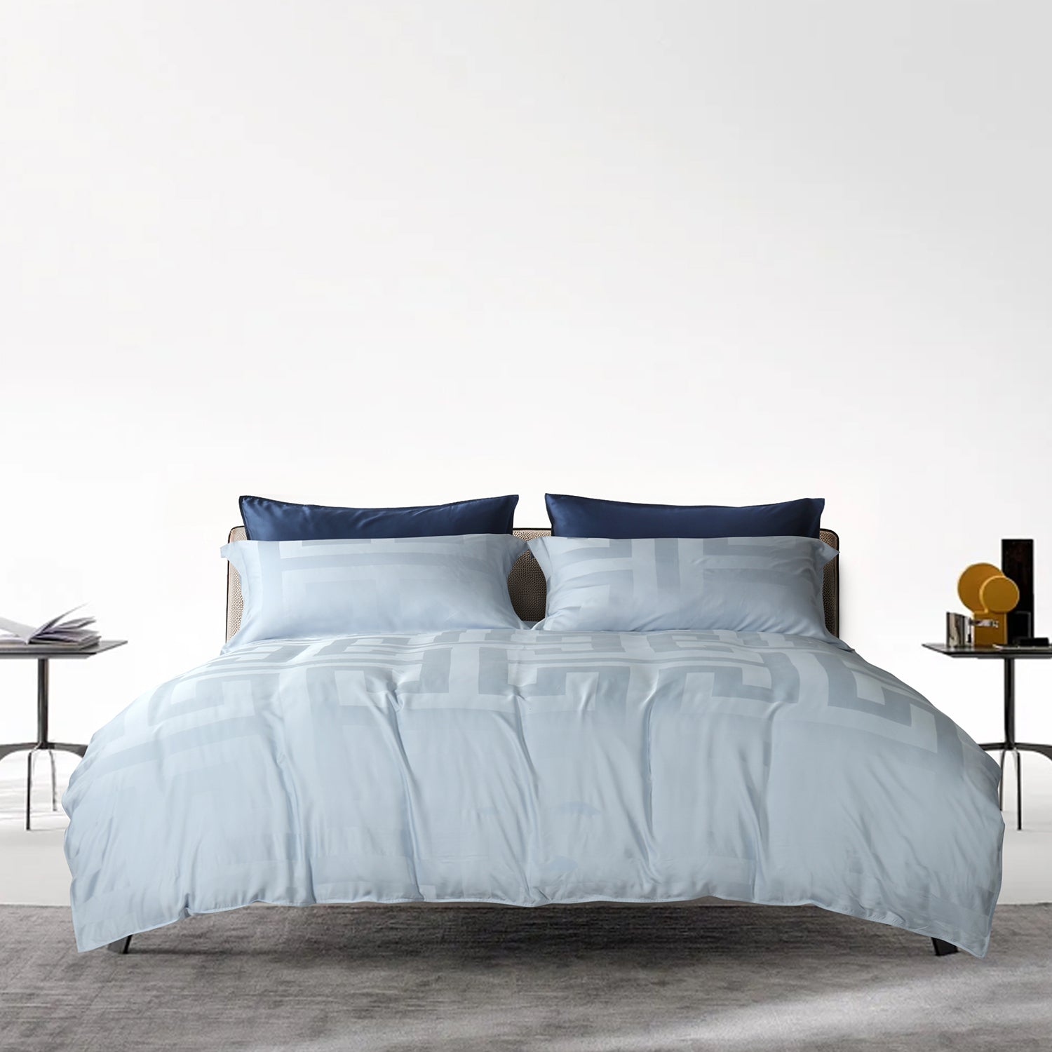 Intero | BambooPro Jac Beyond Thread Count | Toni Collection | Bed Set | Fitted Sheet | With Quilt Cover Set *FREE 1 Bellami Shield Guard Mattress Protector*