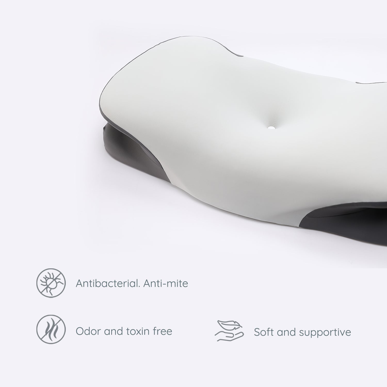Bellami Plus Tech Series I Zen Spine Memory Foam I Ergonomic Support I Cooling Stretch Fabric