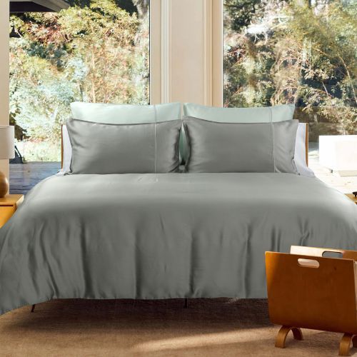 Bellami I Nano Puzzle Mini I Trinity 100% Tencel™ Solid I 1100TC I Fitted Sheet Set I Bed Set I Pillow Case I Bolster Case - 6 Colours