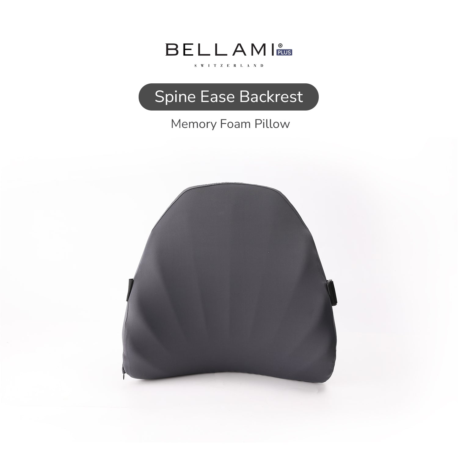 Bellami Plus Tech Series I Spine Ease Backrest I High-Density Memory Foam | Ergonomic Support