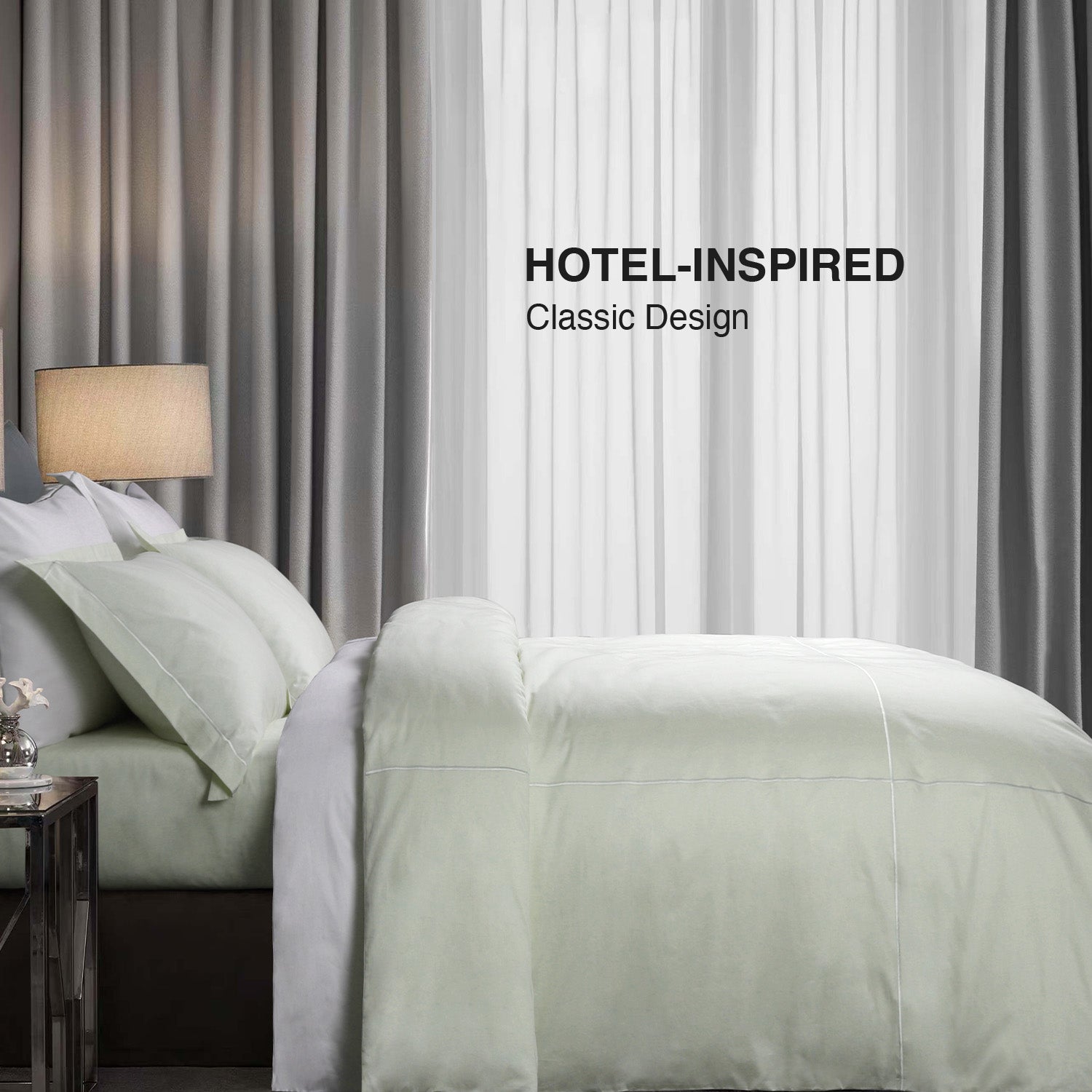 Bellami I Hotel Classic I 100% Egyptian Cotton I 1100 Thread Count I Athena I Bed Sheet Set