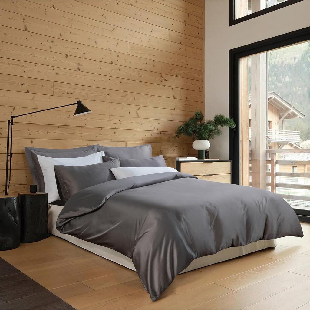 Bellami Heirloom Basic 2.0 Solid Beddings | Fitted Sheet | Bed Set | Pillow Case | Bolster Case - 1300TC Aris Organic Cotton & Lyocell