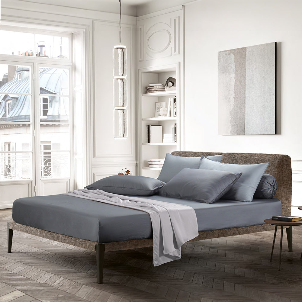 Intero I BambooPro Mono Basic I Beyond Thread Count I Fitted Sheet Set I Pillow Case I Bolster Case - 4 Colours