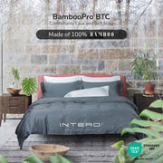 Intero I Grace 5.0 Collection I Premium Bamboo I Fitted Sheet Set I Bed Set I Pillow Case I Bolster Case I With Quilt Cover - 5 Colours