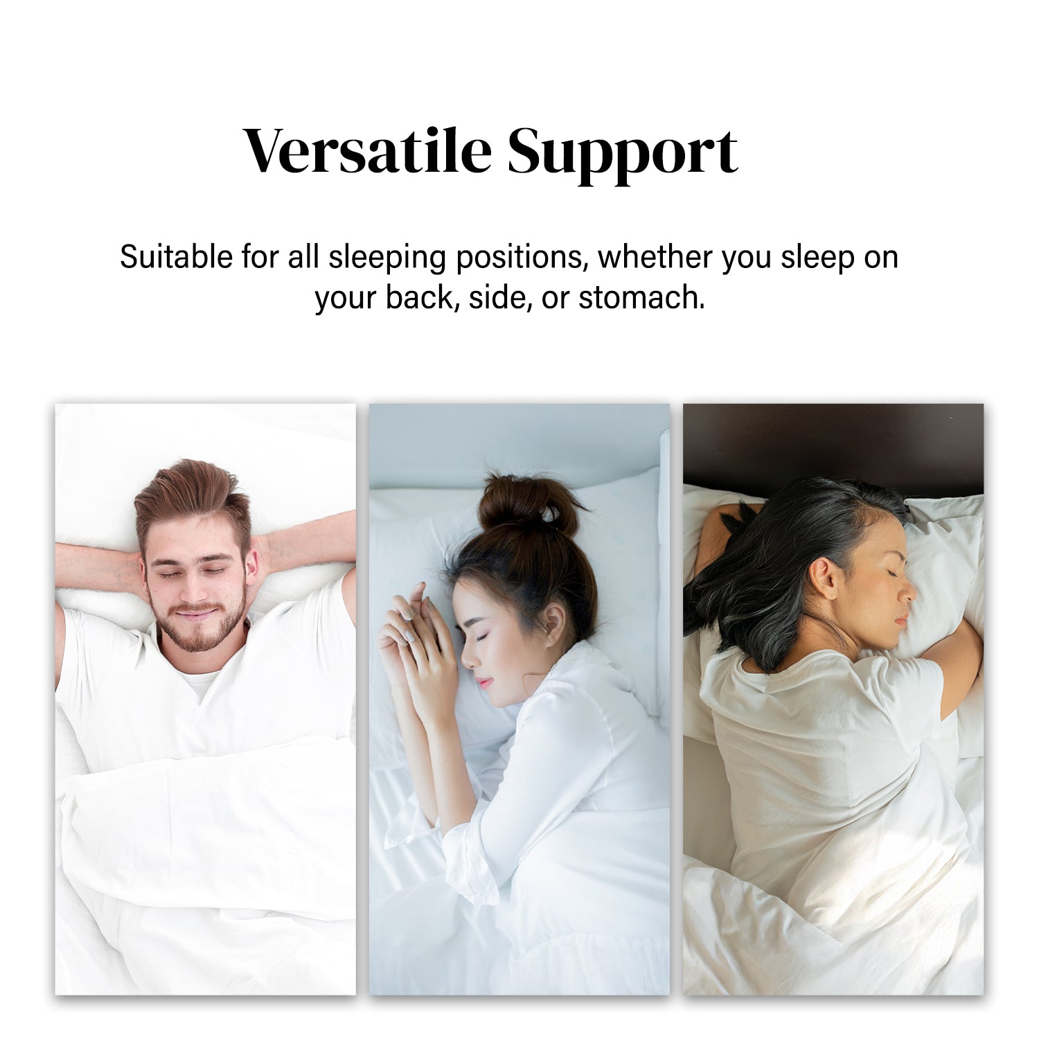 Intero I Charcoal Sensation I Memory Foam Pillow