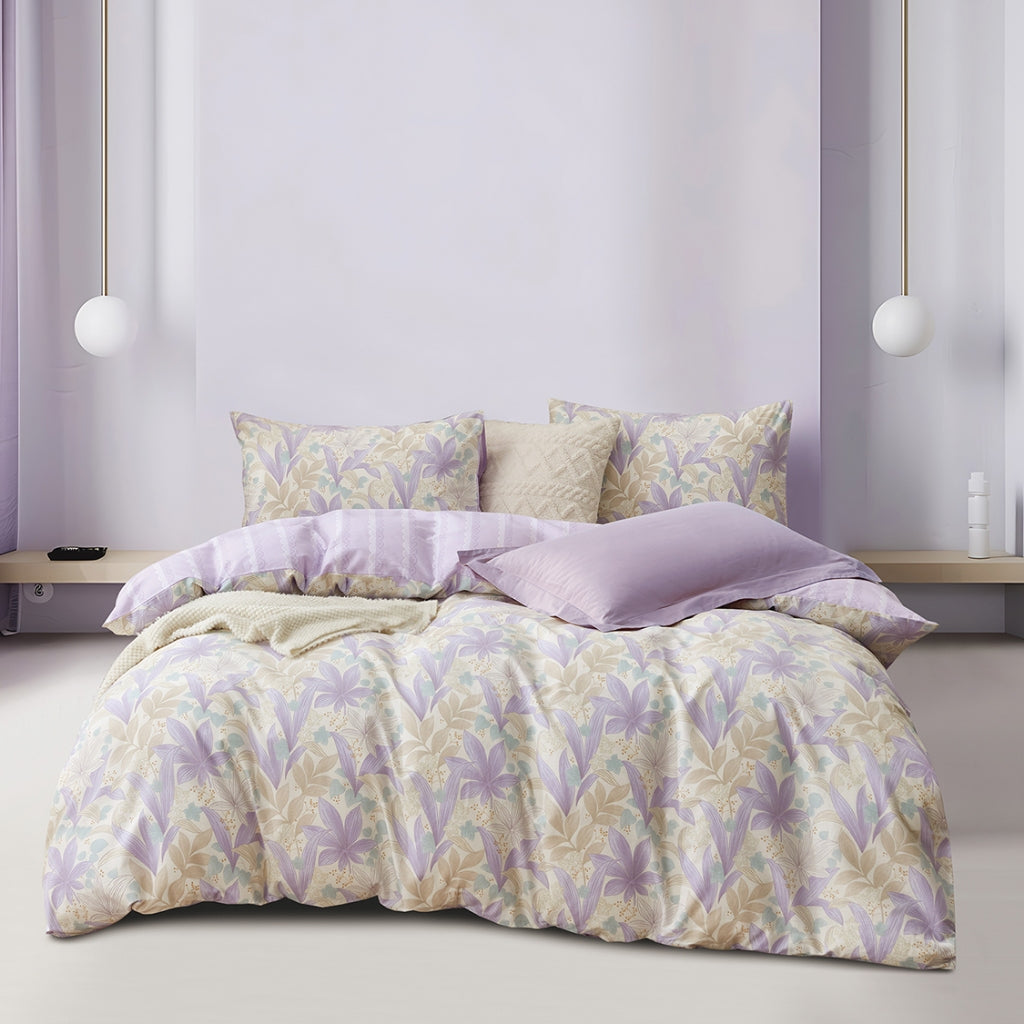 Hillcrest I Cotton Printed I 950TC I Fitted Sheet Set I Bed Set I HC0924 - 3