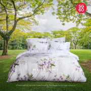 Bellami SG60 Early Bird Luxe Orchid-Inspired Bed Set Collection (Queen & King) - Dendrobium