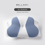 Bellami Plus Tech Series Arc-Butterfly Memory Foam Pillow Ergonomic Neck Support