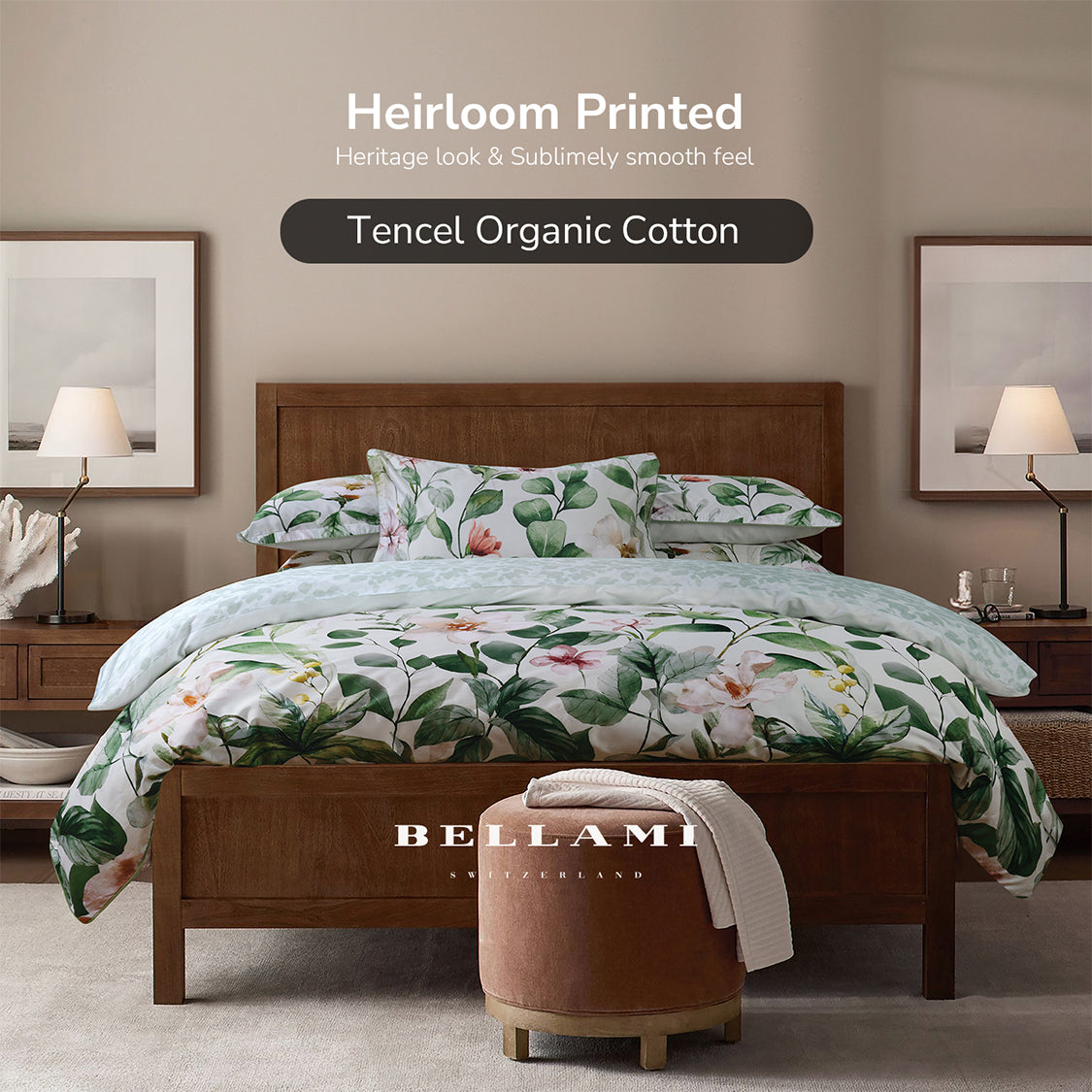 Bellami I TENCEL‚Ñ¢ I Organic Cotton I Bed Set I With Quilt Cover - Verona