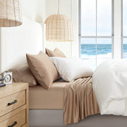 Intero BambooPro Beyond Thread Count Mono 2.0 Fitted Sheet Set - Taupe