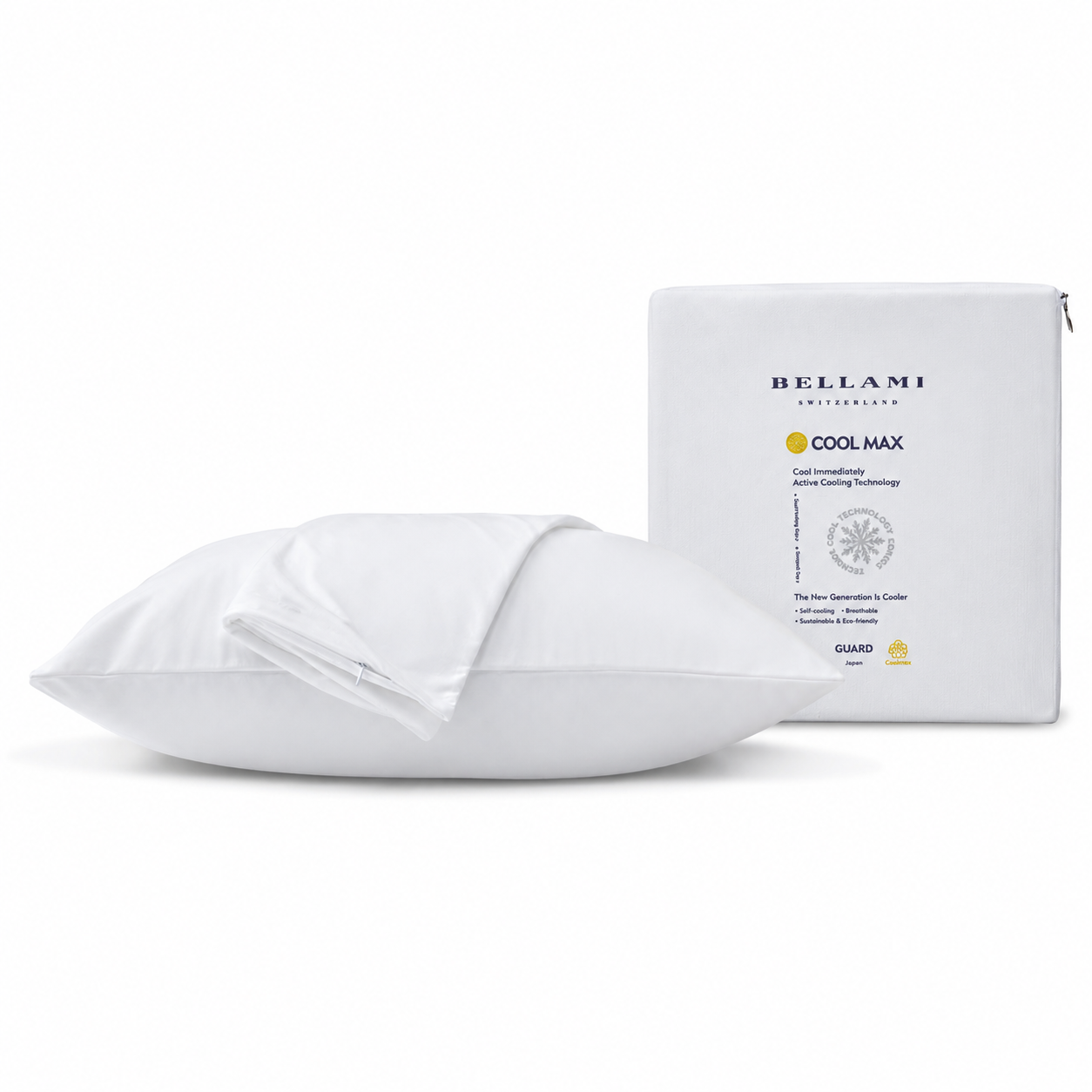 Bellami Shield Guard CoolMax Waterproof Pillow and Bolster Protectors