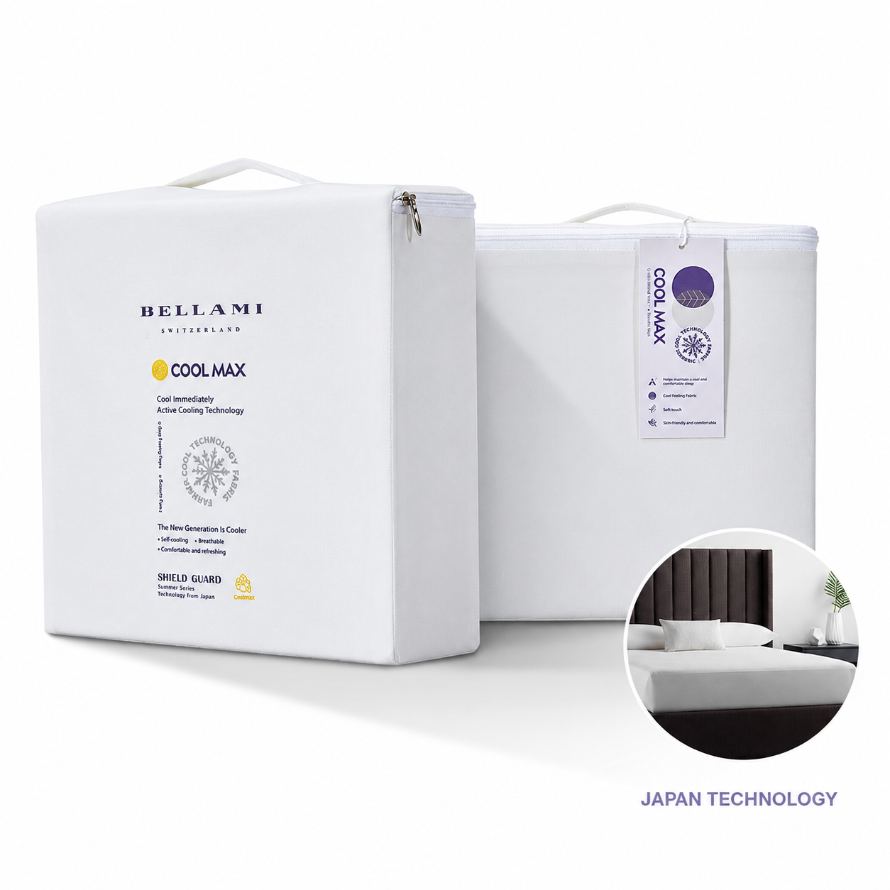 Bellami I Shield Guard I 100% CoolMax Waterproof I Mattress Protector - 5 Sizes