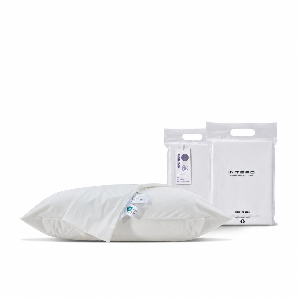 Intero I Shield Guard I Waterproof Coolmax I Pillowcase / Bolster Case (1 Piece)