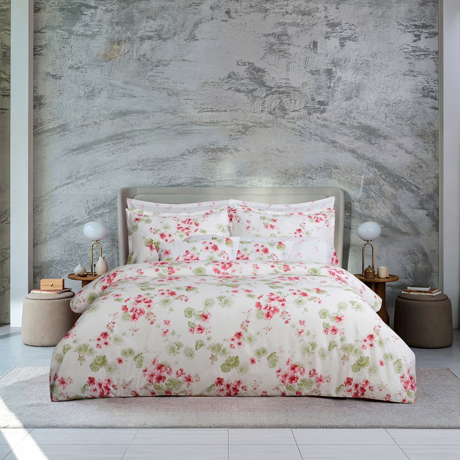 Bellami SG61 Heirloom Organic Cotton & Tencel Luxury Bedding Set with Free Lumbar Pillow(While Stock Last) - Nerie