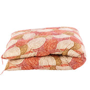 Futon Tokyo Japanese Futon Mattress Handmade Ripple Red – 25% More Filling - Pre Order