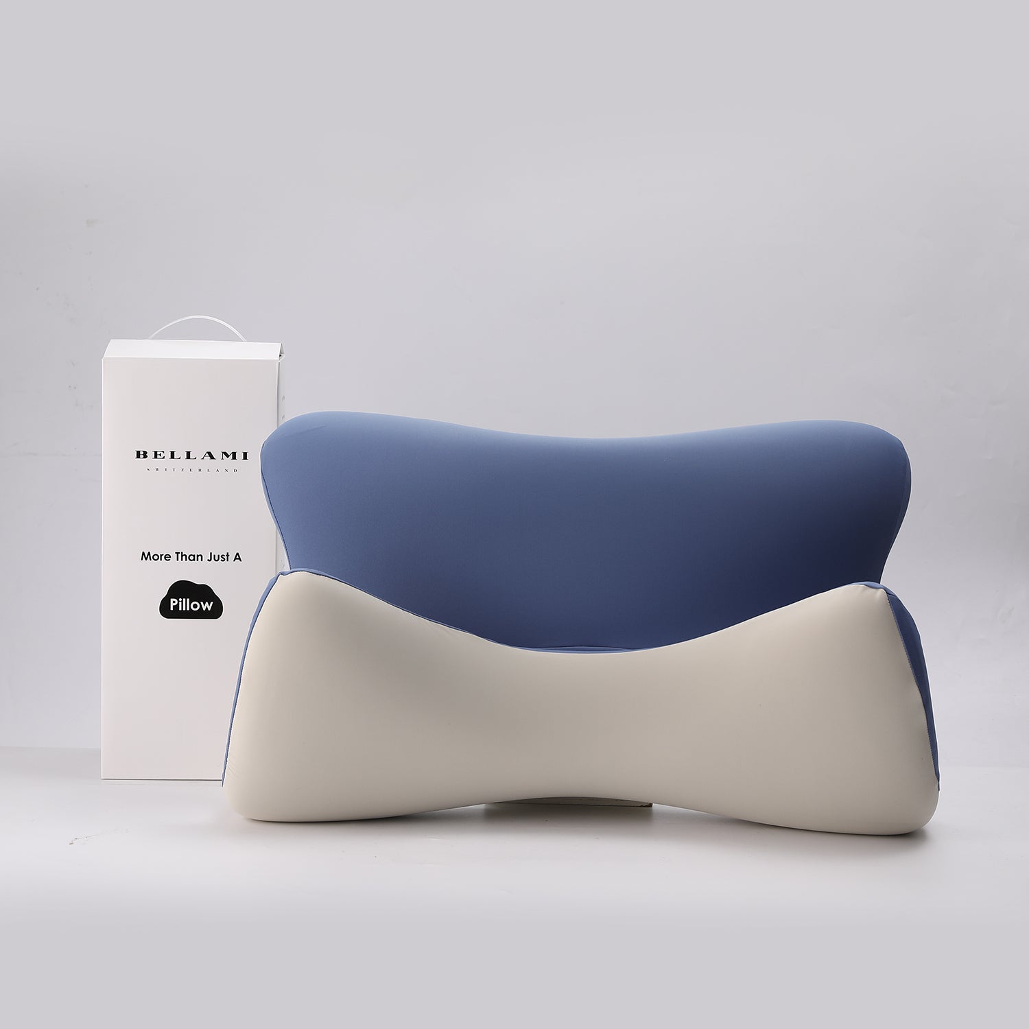 Bellami Plus Tech Series Glacier Memory Foam Pillow Cooling Ergonomic Support