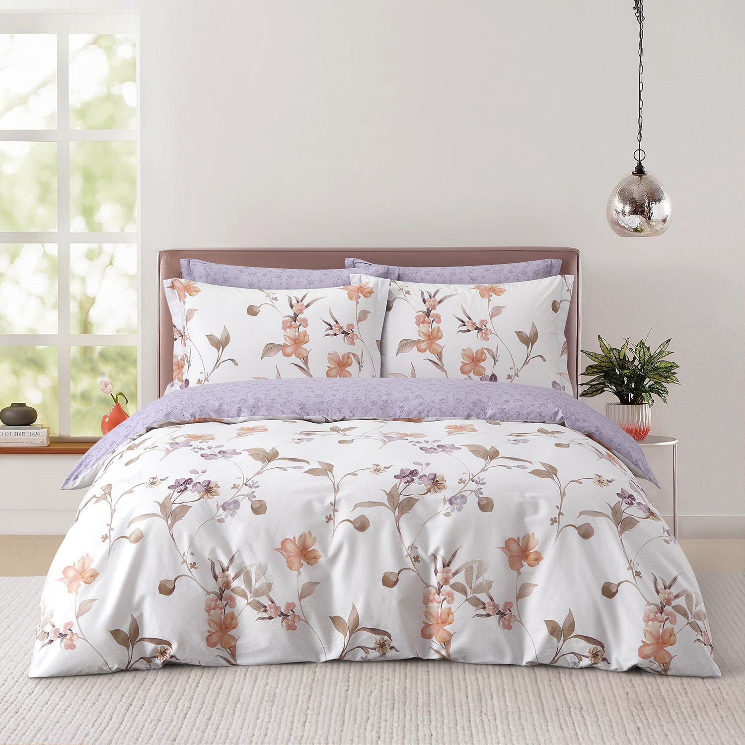 Maison De Claire 1000TC Combed Cotton Printed Bedding I Graceful Vines