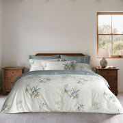 Intero Cupro Morgan 1800TC PIMA Cotton Printed Jacquard Luxury Bedding Set - Ivana