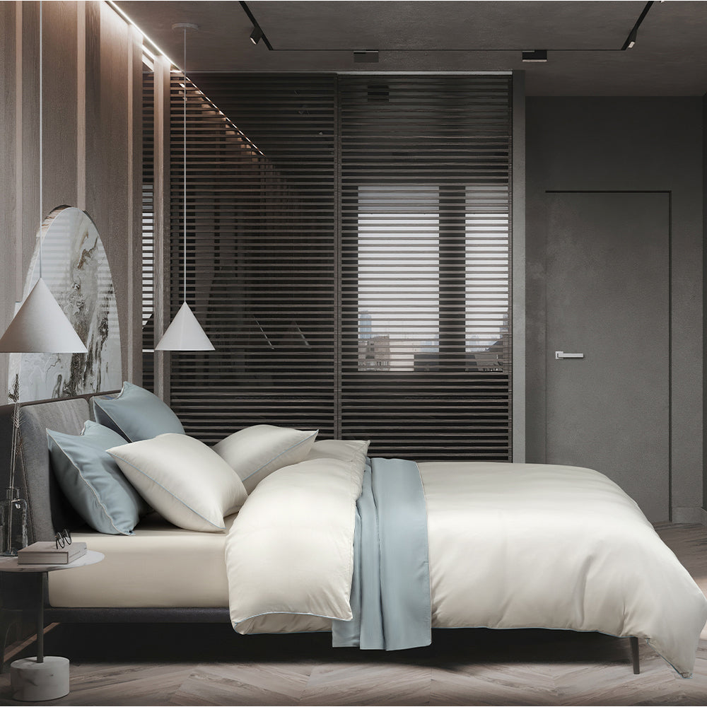 Intero I Eniz 3.0 I TENCEL™ Solid I 1300TC I Fitted Sheet Set I Bed Set I Pillow Case I Bolster Case - 6 Colours