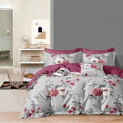 Hillcrest I 988TC ComfyLux I Printed Bedding Collection I Fitted Sheet Set - Luaria