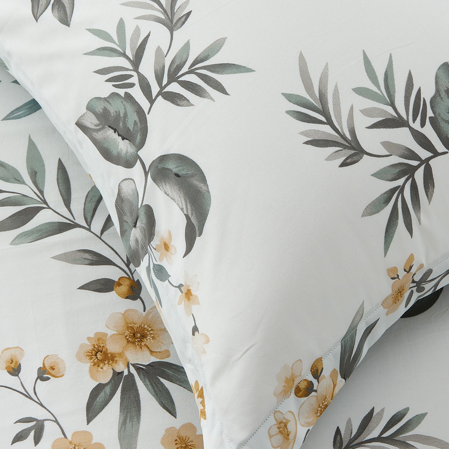 Marie Claire I Lumine 100% Combed Cotton I 1000TC I Fitted Sheet Set I Bed Set - Olive