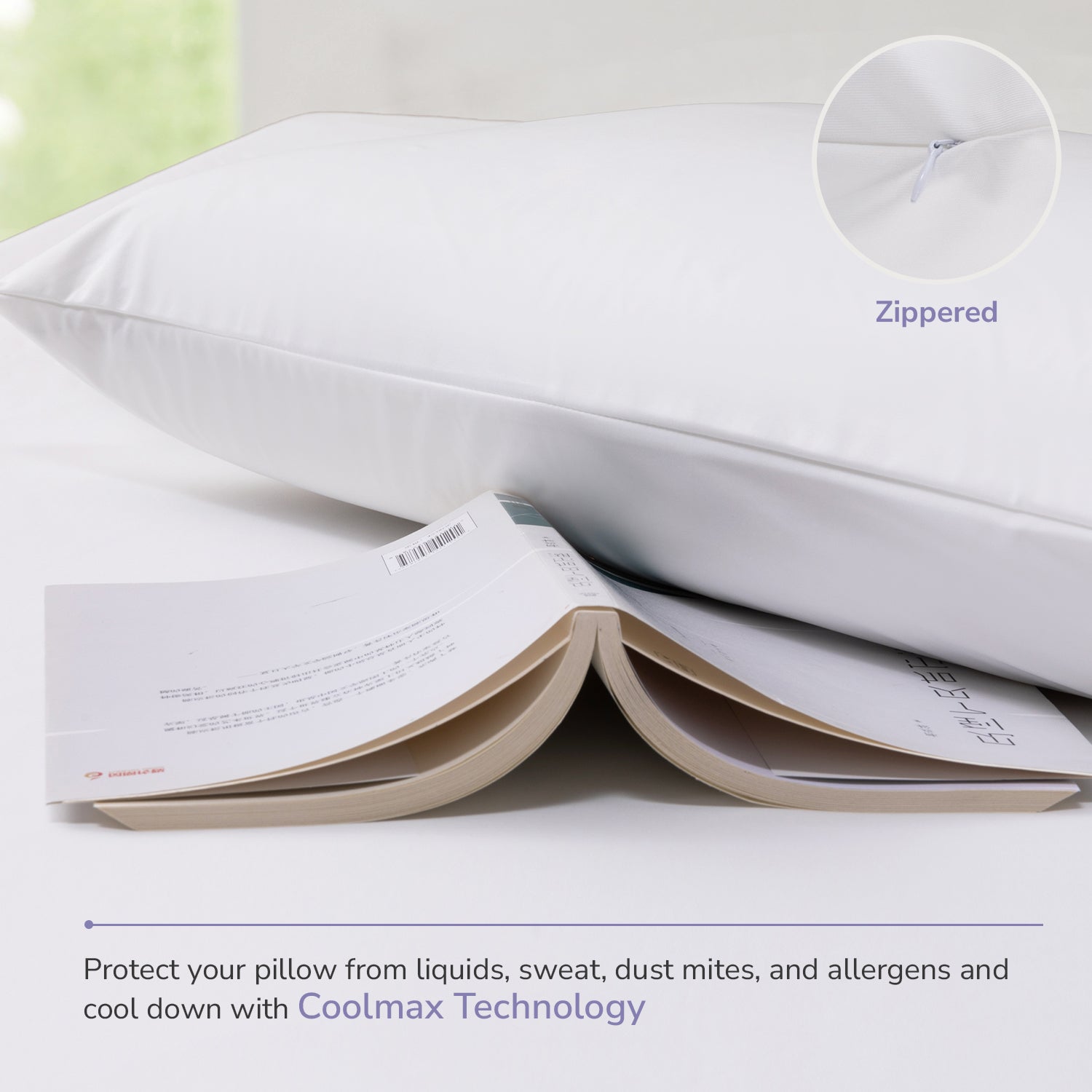 Bellami Shield Guard CoolMax Waterproof Pillow and Bolster Protectors