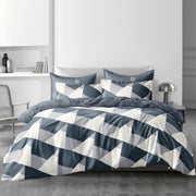 Hillcrest I 988TC ComfyLux I Printed Bedding Collection I Fitted Sheet Set I Summer Blanket - Prism