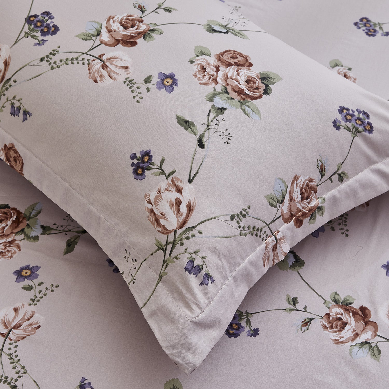 Marie Claire I Lumine 100% Combed Cotton I 1000TC I Fitted Sheet Set I Bed Set - Rosie