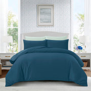 Hillcrest ComfyLux Solid 988TC | Fitted Sheet Set I No Quilt Cover - Teal