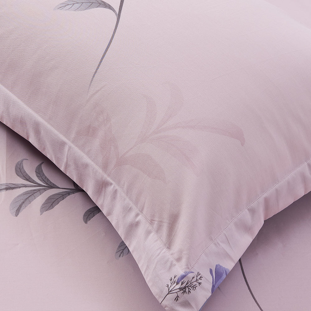 Marie Claire I Lumine 100% Combed Cotton I 1000TC I Fitted Sheet Set I Bed Set - Violet