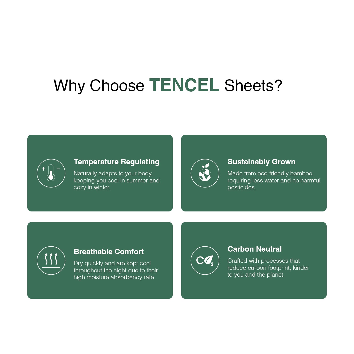 BELLAMI I Sustainable TENCEL‚Ñ¢ 1200TC Bed Set with Sheets & Pillowcases