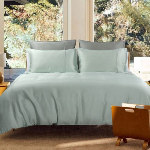 Bellami I Nano Puzzle Mini I Trinity 100% Tencel™ Solid I 1100TC I Fitted Sheet Set I Bed Set I Pillow Case I Bolster Case - 6 Colours