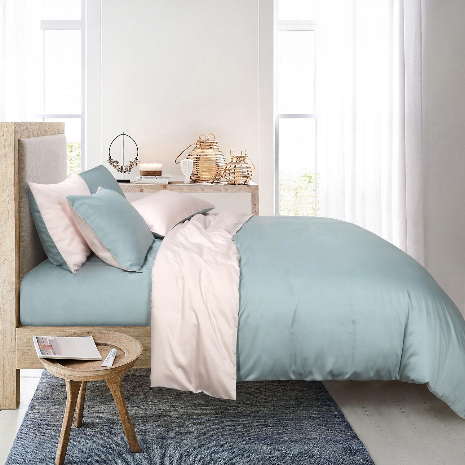 Intero Lumier Micro Tencel Solid Eniz Bedding Collection - 1500TC