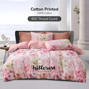 Hillcrest I Cotton Printed I 950TC I Fitted Sheet Set I Bed Set I HC0924 OE 1