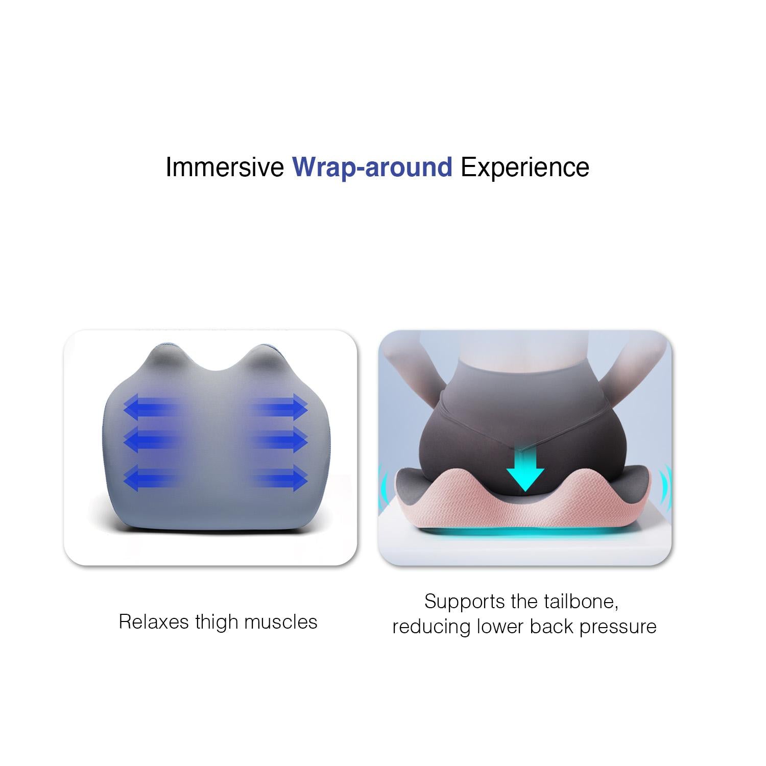 Bellami Plus Mbrace Comfort Set - Lumbar Support & Seat Cushion