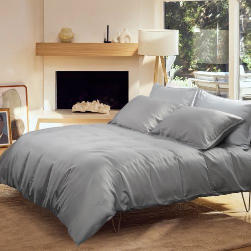 Bellami I Nano Puzzle Mini I Trinity 100% Tencel™ Solid I 1100TC I Fitted Sheet Set I Bed Set I Pillow Case I Bolster Case - 6 Colours