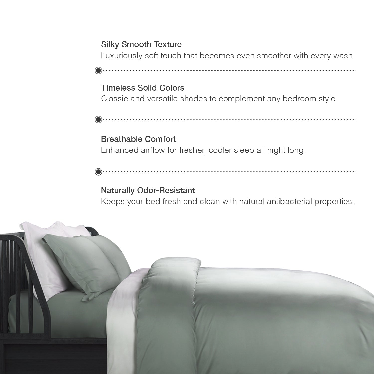 Bellami Trinity BambooPro Bed Set - Inmost Light CV Collection
