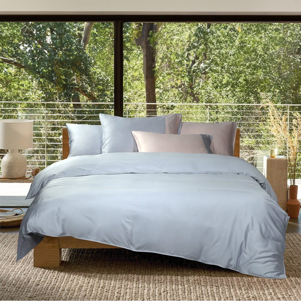 Intero I BambooPro Terra Basic I Beyond Thread Count I Fitted Sheet Set I Bed Set I Pillow Case I Bolster Case I With Quilt Cover - 4 Colours