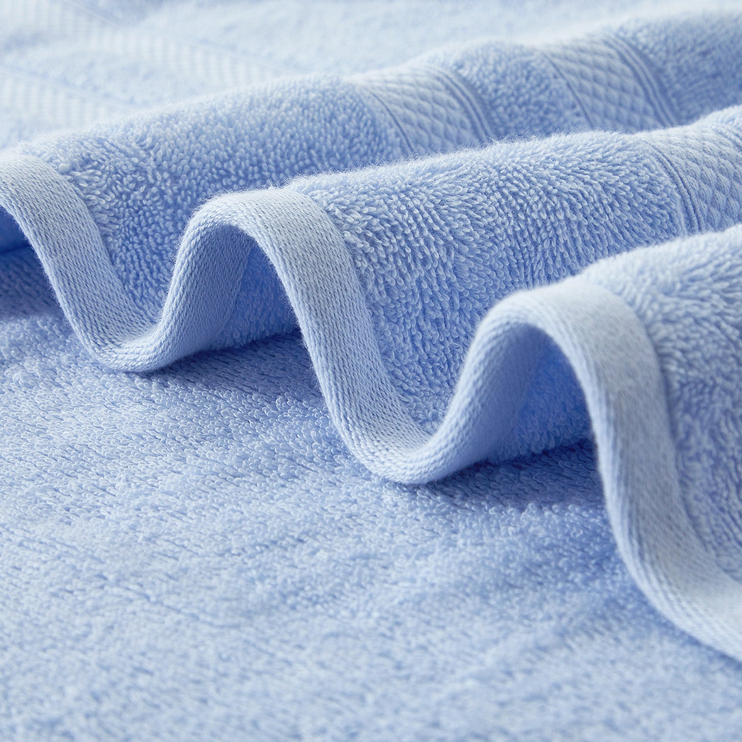 MDC Egyptian Cotton Luxury Bath Towel – 70 x 140cm - Chalk Blue