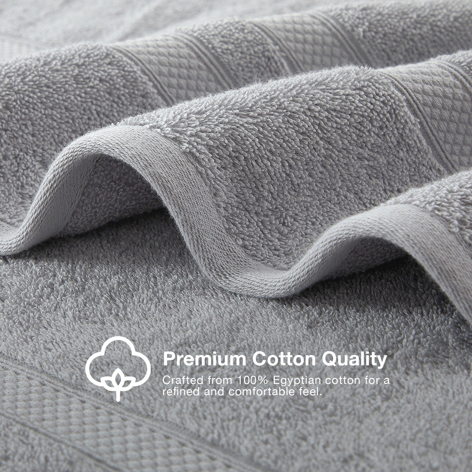 MDC Egyptian Cotton Luxury Bath Towel – 70 x 140cm - Khaki