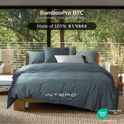 Intero I BambooPro Terra Basic I Beyond Thread Count I Fitted Sheet Set I Bed Set I Pillow Case I Bolster Case I With Quilt Cover - 4 Colours