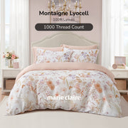Marie Claire I MONTAIGNE I Lyocell Printed I 1000TC I Fitted Sheet I Bed Set - MC0425LY-02