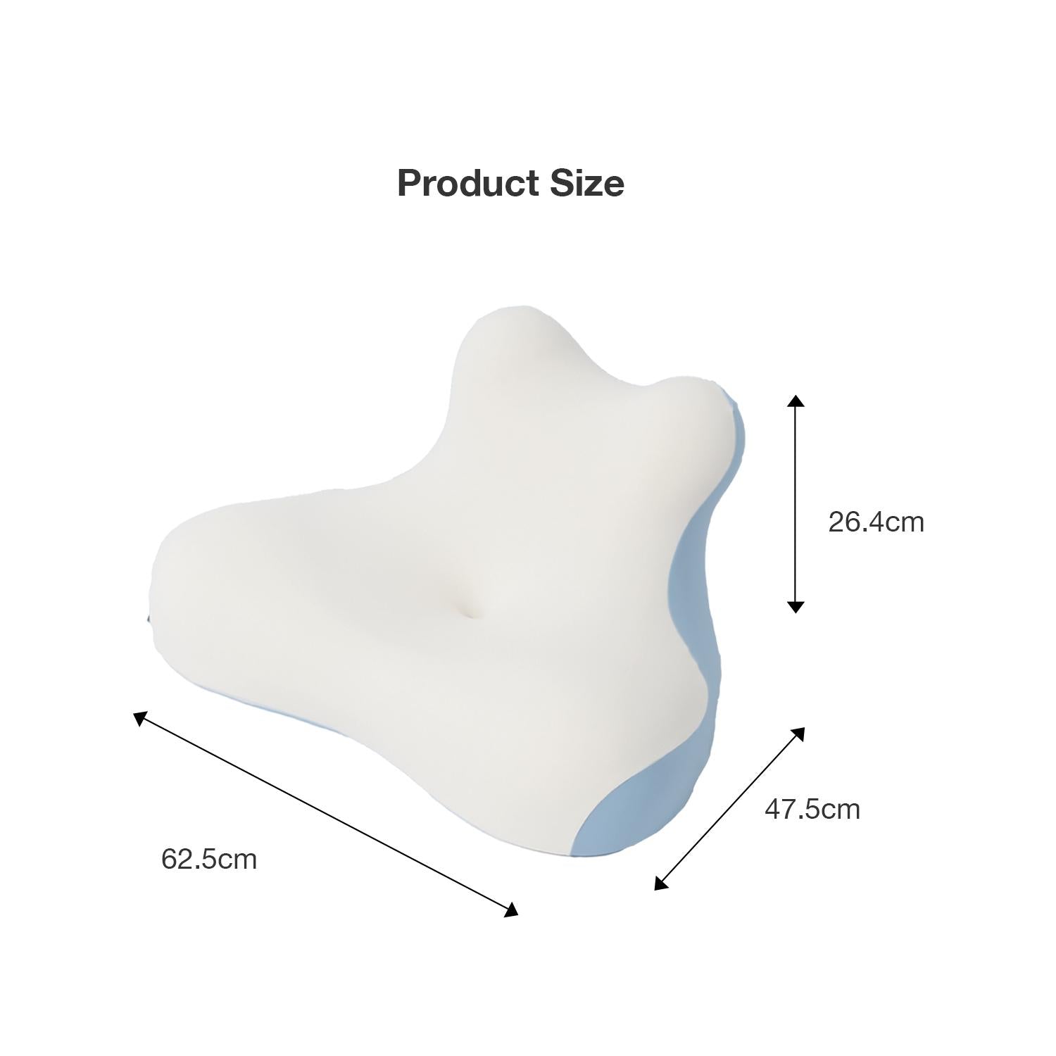 Bellami Plus Tech Series Dream Memory Foam Pillow - Advanced Comfort & Support
