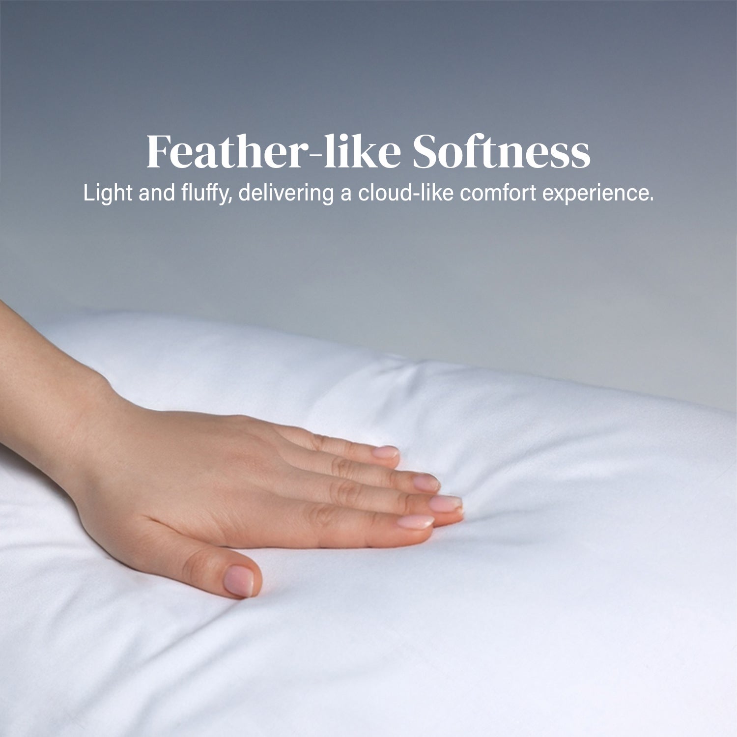 Bellami I ZZEN 100% TENCEL™ Cover DownFeel® I Loft Pillow – 1600g