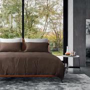 Intero I Grace 5.0 Collection I Premium Bamboo I Fitted Sheet Set I Bed Set I Pillow Case I Bolster Case I With Quilt Cover - 5 Colours