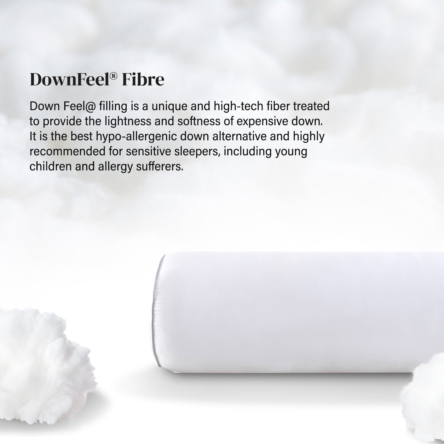 Intero I BambooPRO DownFeel® I Bolster – Ultimate Support and Comfort (1800g)