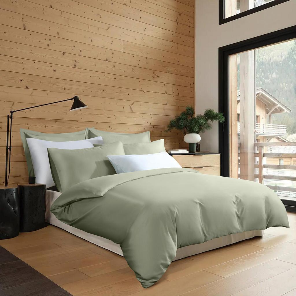 Bellami Heirloom Basic 2.0 Solid Beddings | Fitted Sheet | Bed Set | Pillow Case | Bolster Case - 1300TC Aris Organic Cotton & Lyocell