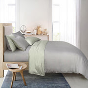 Intero Lumier Micro Tencel Solid Eniz Bedding Collection  1500TC - Soft Grey