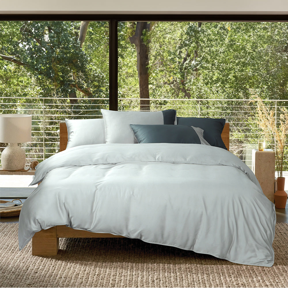 Intero I BambooPro Terra Basic I Beyond Thread Count I Fitted Sheet Set I Bed Set I Pillow Case I Bolster Case I With Quilt Cover - 4 Colours