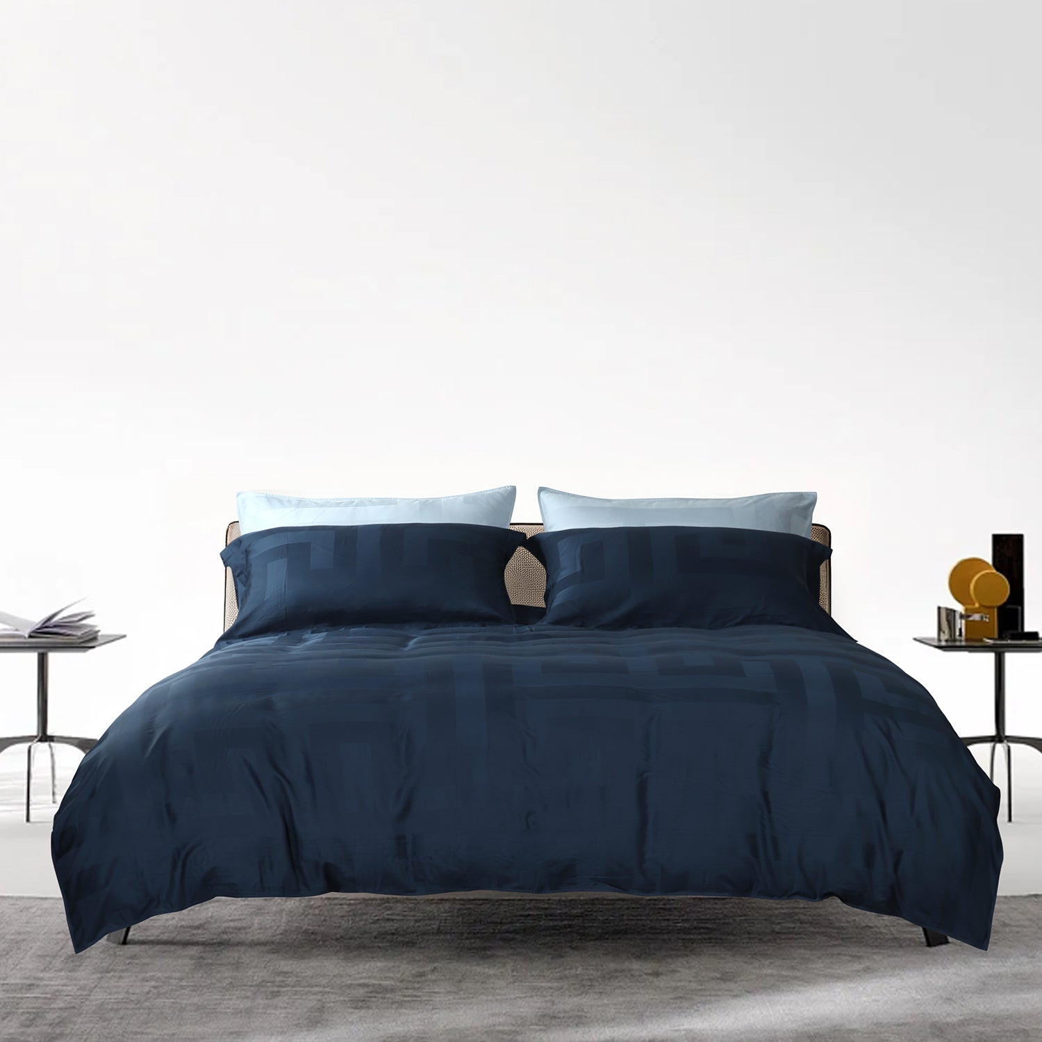 Intero | BambooPro Jac Beyond Thread Count | Toni Collection | Bed Set | Fitted Sheet | With Quilt Cover Set *FREE 1 Bellami Shield Guard Mattress Protector*